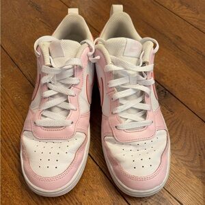 Nike Court Borough Low Recraft' Shoes 8.5 Women’s White/Pink